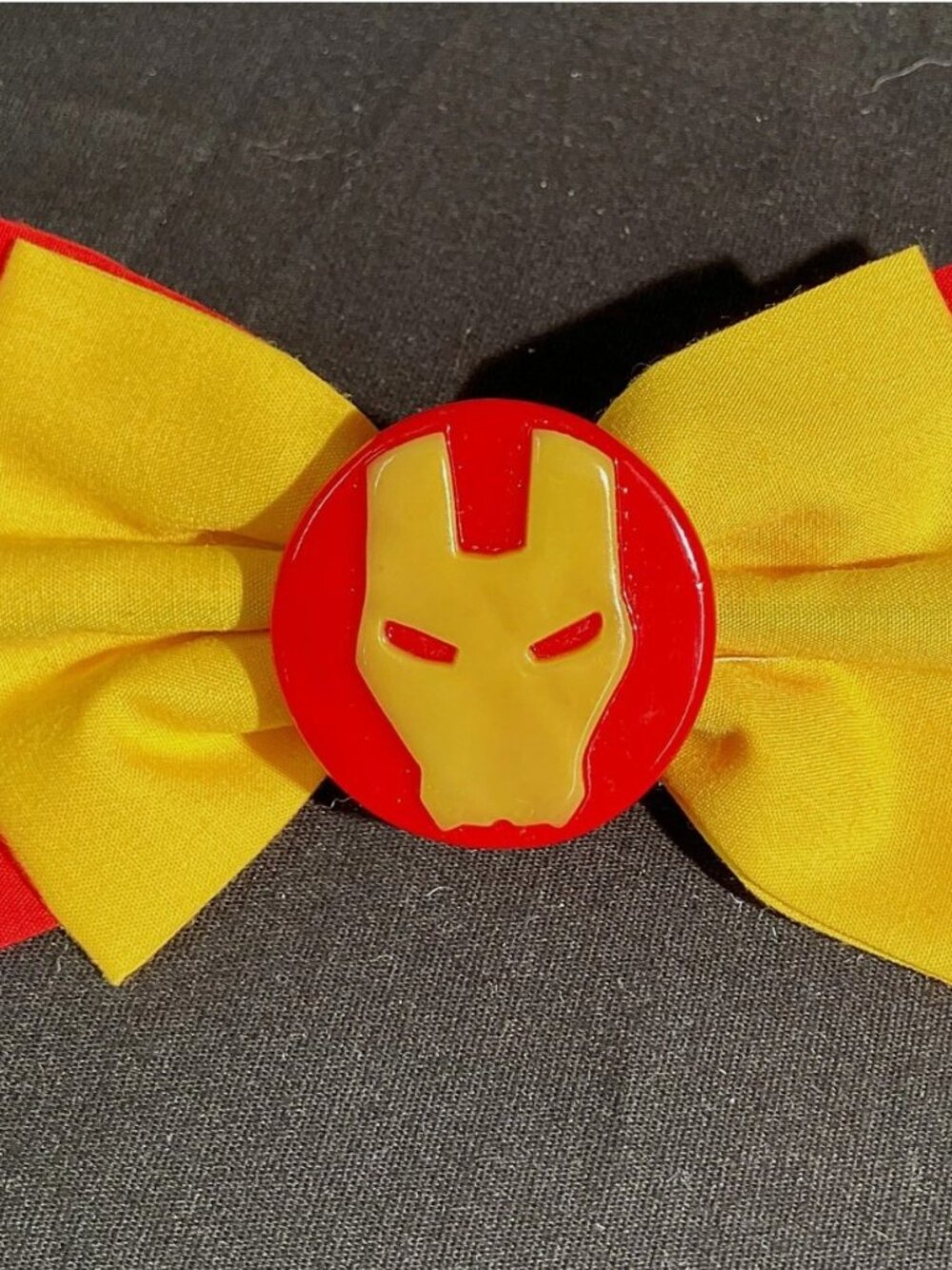 Handmade Marvel Iron Man Woman's Hair Bow